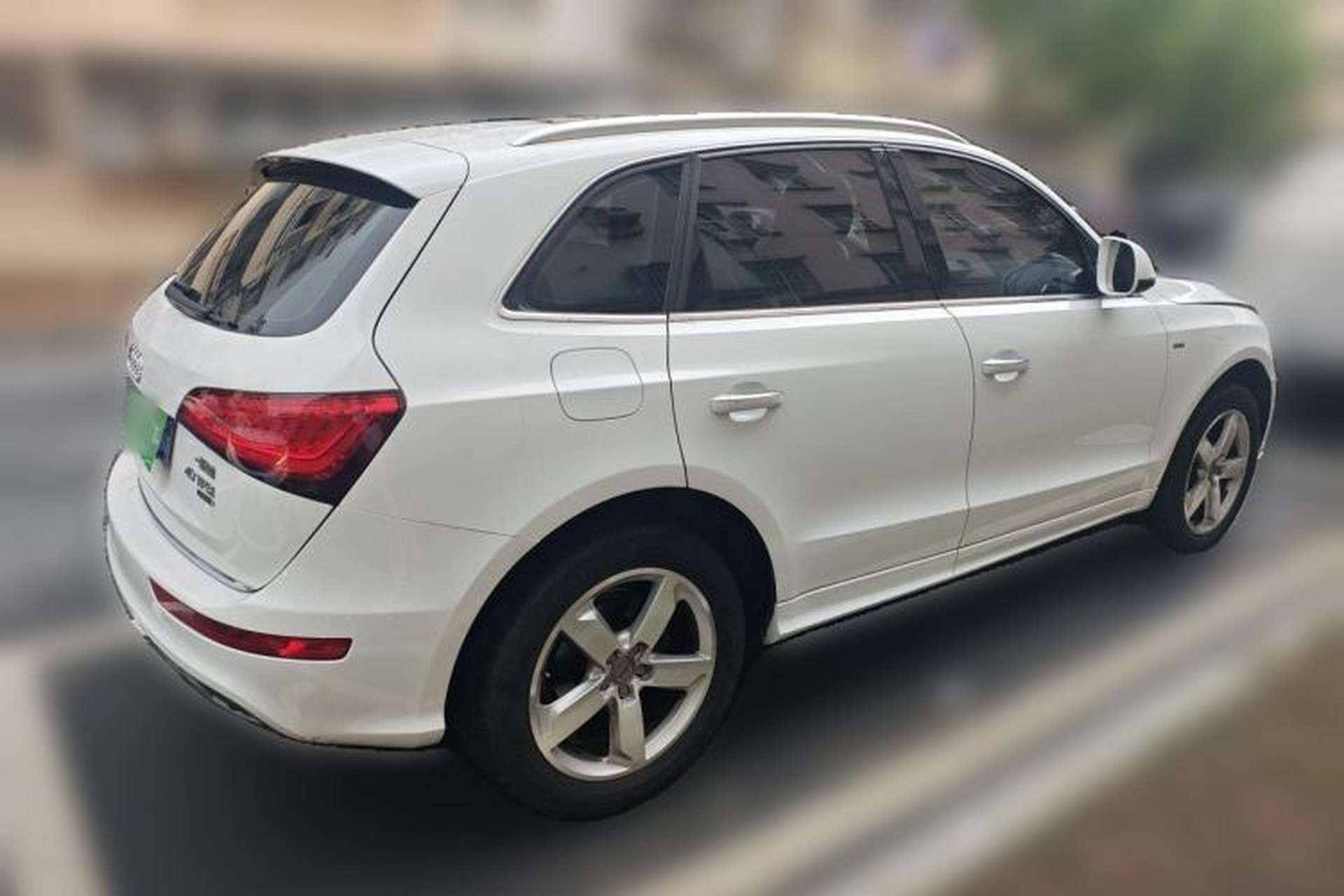 Used Audi Q5 2017 Plus 40 TFSI Ambition Model Rear Right 45 Deg