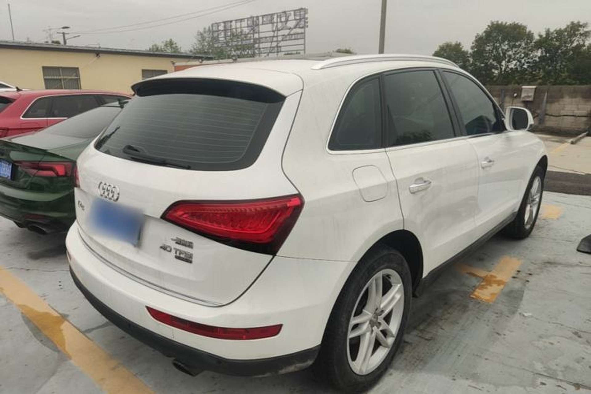 Used Audi Q5 2017 40 TFSI Technology Edition Rear Right 45 Deg