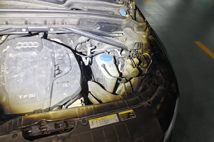 Used Audi Q5 2018 Collector's Edition 40 TFSI Technology Model Engine Bay Left