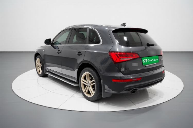 Used Audi Q5 2018 Collector's Edition 40 TFSI Technology Model Rear Left 45 Deg