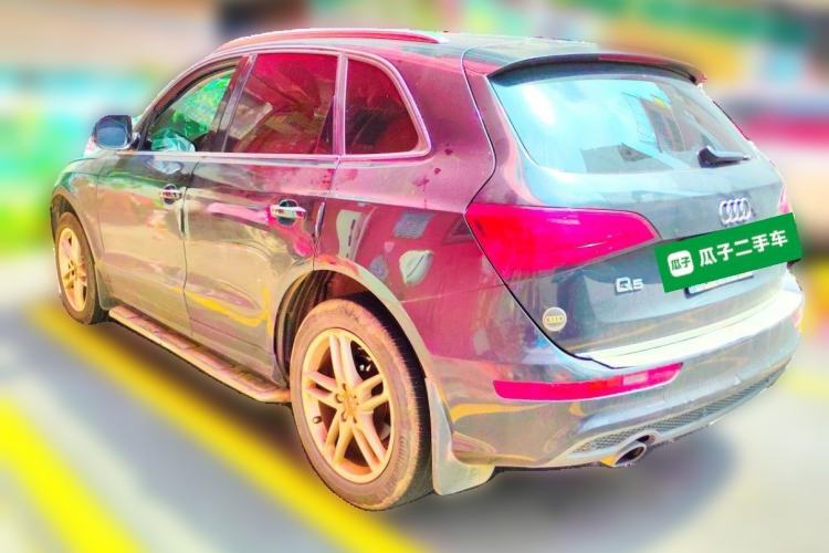 Used Audi Q5 2018 Collector's Edition 40 TFSI Technology Model Rear Left 45 Deg