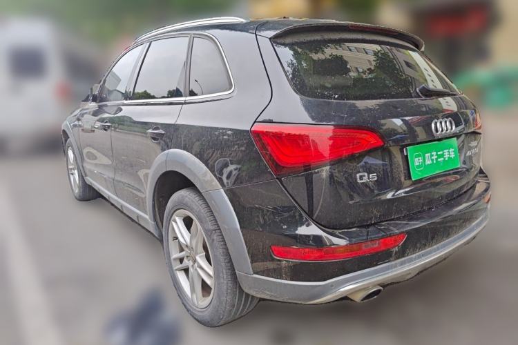 Used Audi Q5 2018 Collector's Edition 40 TFSI Technology Model Rear Left 45 Deg