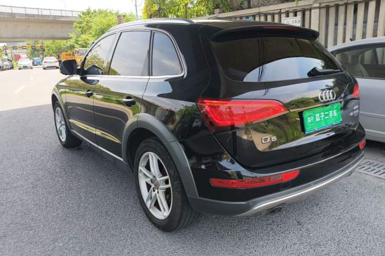 Used Audi Q5 2018 Collector's Edition 40 TFSI Technology Model Rear Left 45 Deg