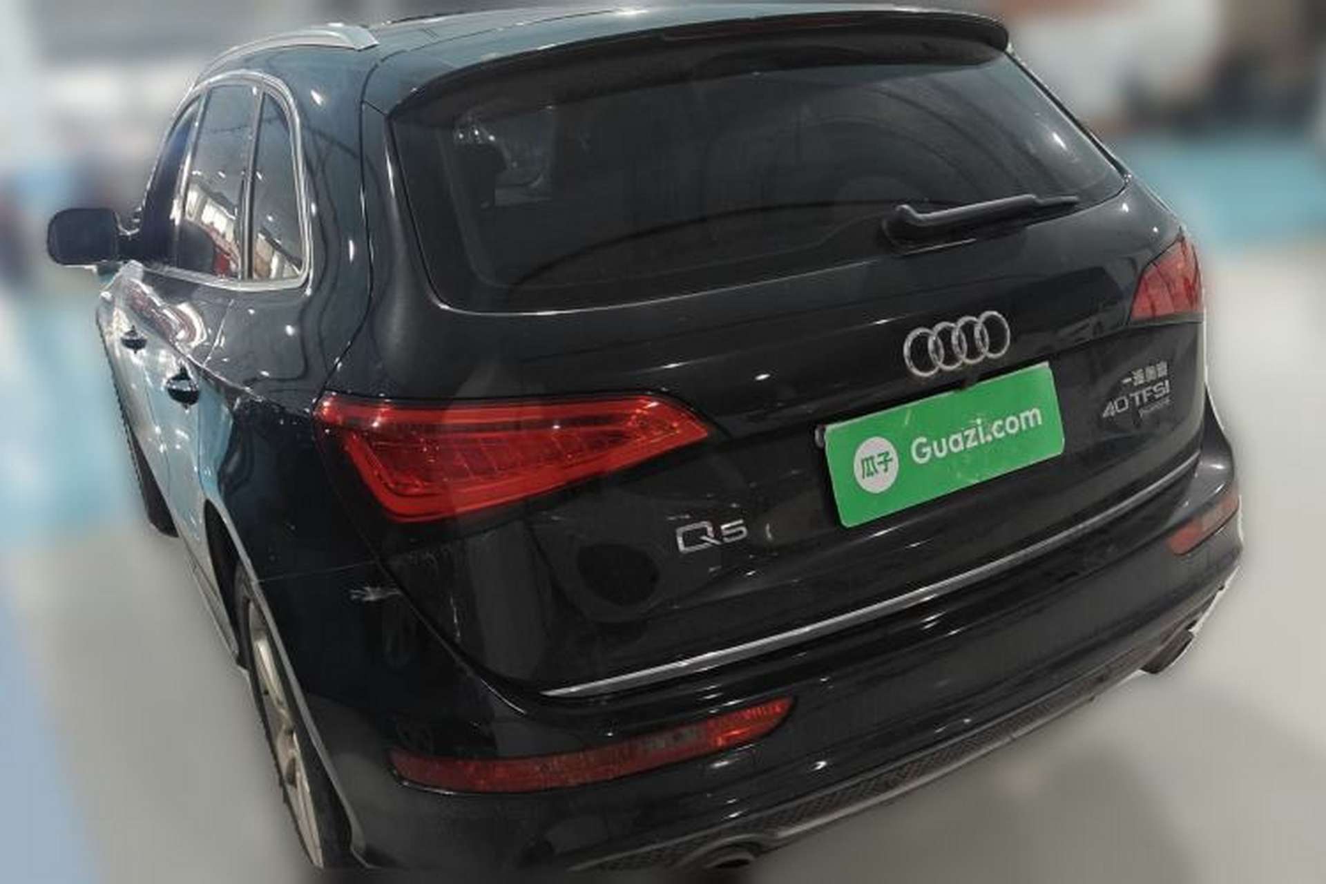 Used Audi Q5 2018 Collector's Edition 40 TFSI Ambition Model Rear Left 45 Deg