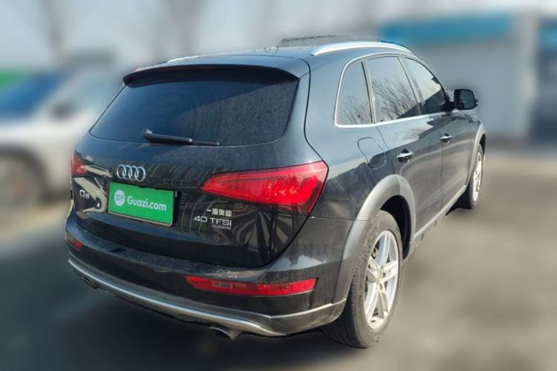 Used Audi Q5 2018 Collector's Edition 40 TFSI Technology Model Rear Right 45 Deg