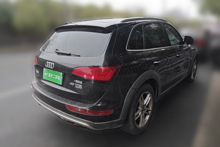 Used Audi Q5 2018 Collector's Edition 40 TFSI Technology Model Rear Right 45 Deg