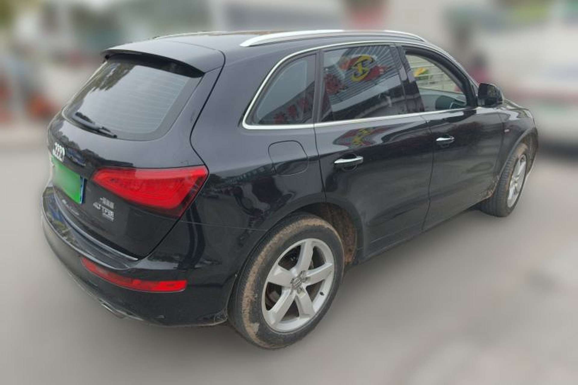 Used Audi Q5 2018 Collector's Edition 40 TFSI Ambition Model Rear Right 45 Deg