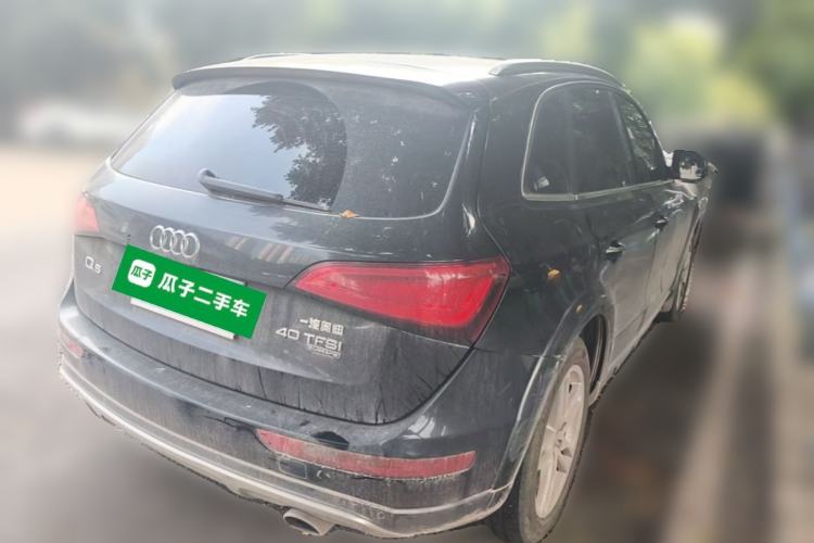 Used Audi Q5 2018 Collector's Edition 40 TFSI Technology Model Rear Right 45 Deg