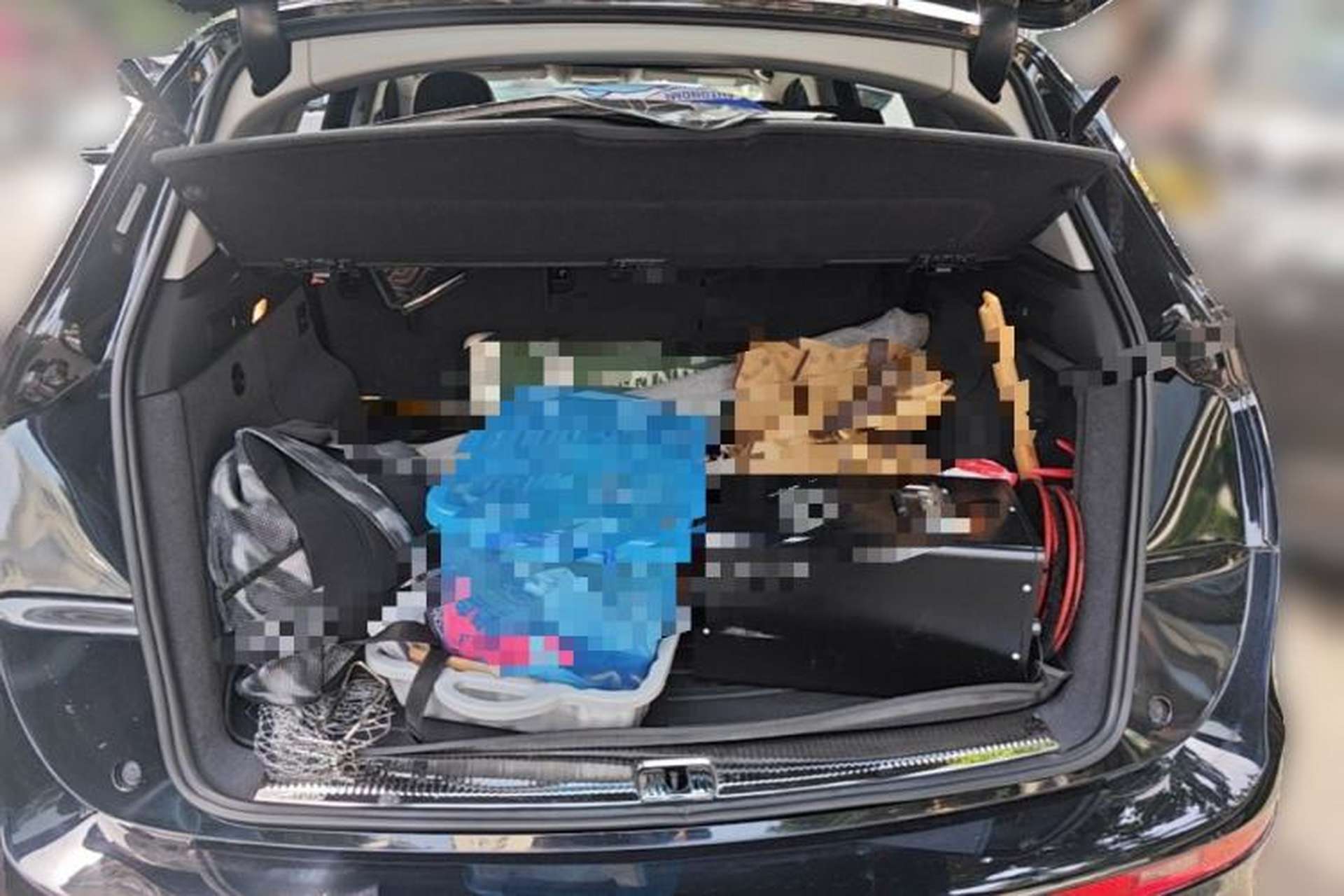 Used Audi Q5 2018 Collector's Edition 40 TFSI Ambition Model Trunk