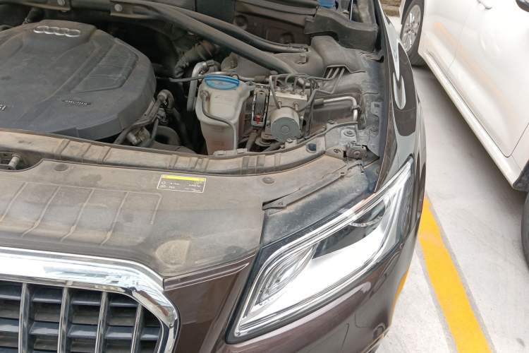 Used Audi Q5 2018 Collector's Edition 40 TFSI Ambition Model Engine Bay Left