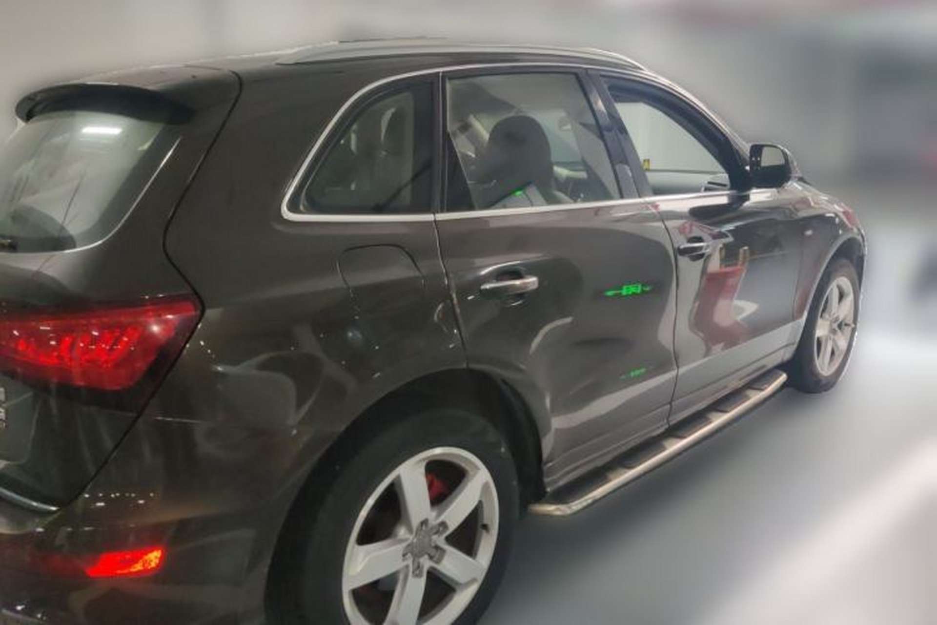 Used Audi Q5 2018 Collector's Edition 40 TFSI Ambition Model Rear Right 45 Deg