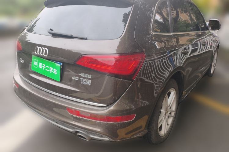 Used Audi Q5 2018 Collector's Edition 40 TFSI Technology Model Rear Right 45 Deg