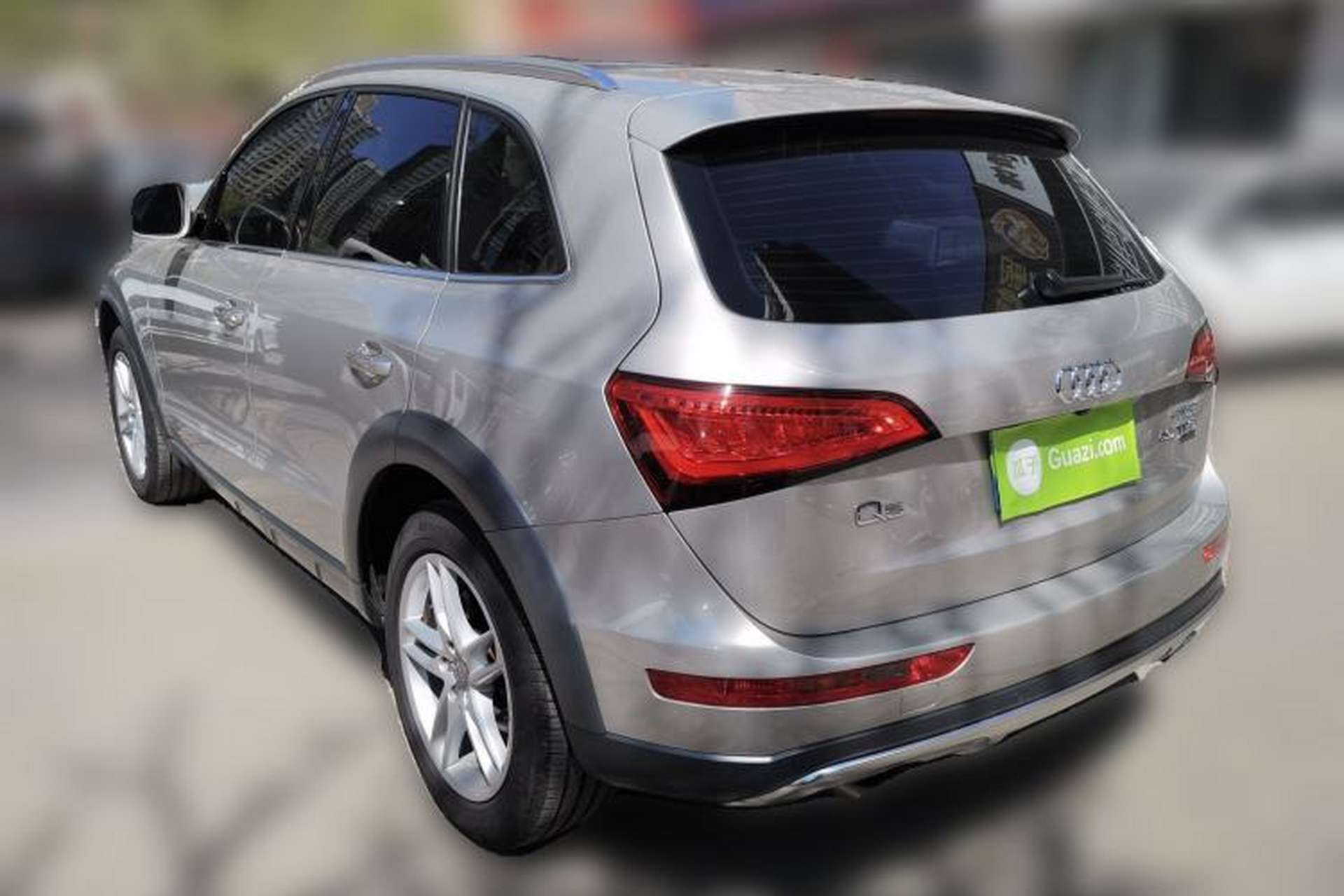 Used Audi Q5 2018 Collector's Edition 40 TFSI Technology Model Rear Left 45 Deg