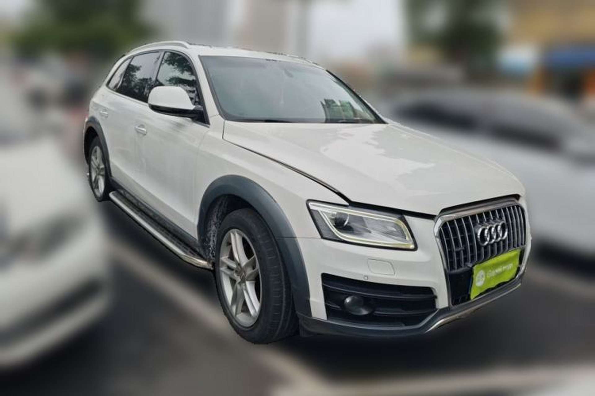 Used Audi Q5 2018 Collector's Edition 40 TFSI Technology Model Front Right 45 Deg