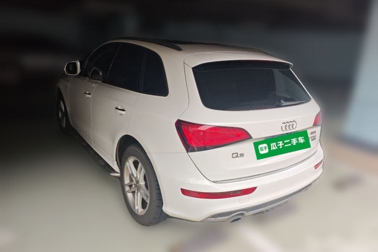 Used Audi Q5 2018 Collector's Edition 40 TFSI Technology Model Rear Left 45 Deg