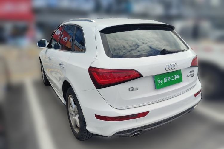 Used Audi Q5 2018 Collector's Edition 40 TFSI Ambition Model Rear Left 45 Deg