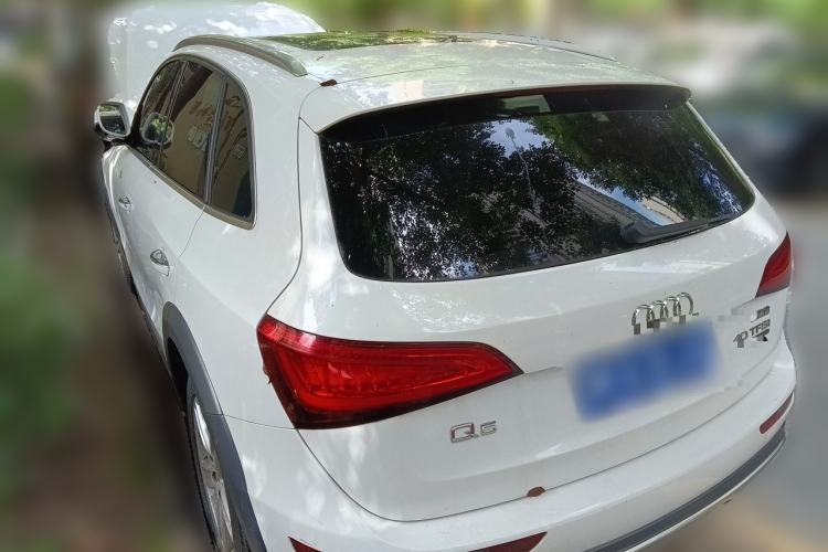 Used Audi Q5 2018 Collector's Edition 40 TFSI Technology Model Rear Left 45 Deg