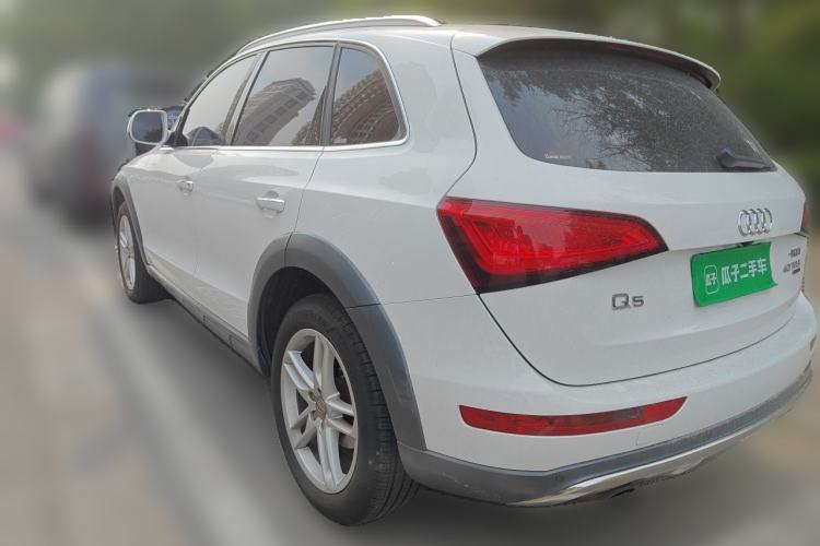 Used Audi Q5 2018 Collector's Edition 40 TFSI Technology Model Rear Left 45 Deg