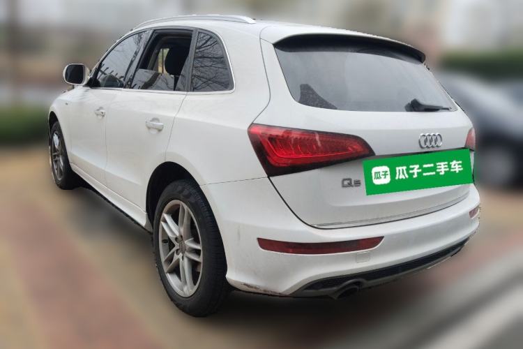 Used Audi Q5 2018 Collector's Edition 40 TFSI Technology Model Rear Left 45 Deg