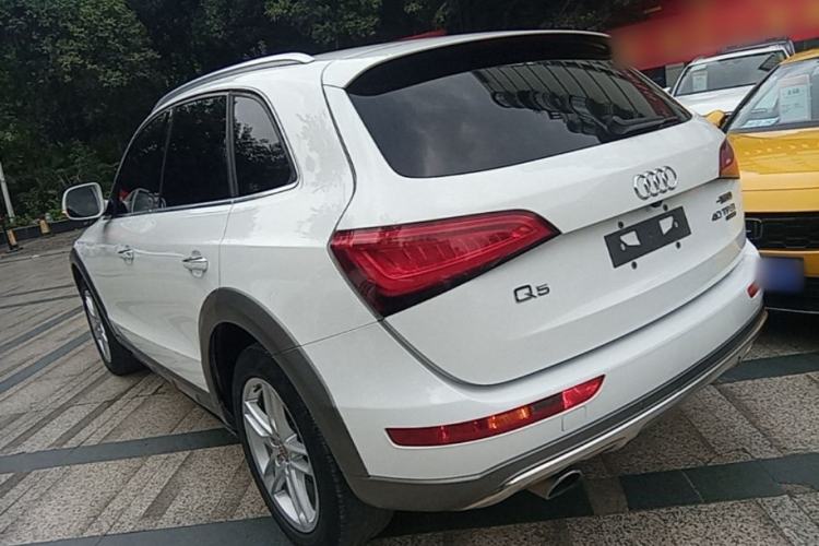 Used Audi Q5 2018 Collector's Edition 40 TFSI Technology Model Rear Left 45 Deg
