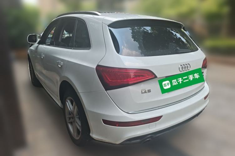 Used Audi Q5 2018 Collector's Edition 40 TFSI Technology Model Rear Left 45 Deg