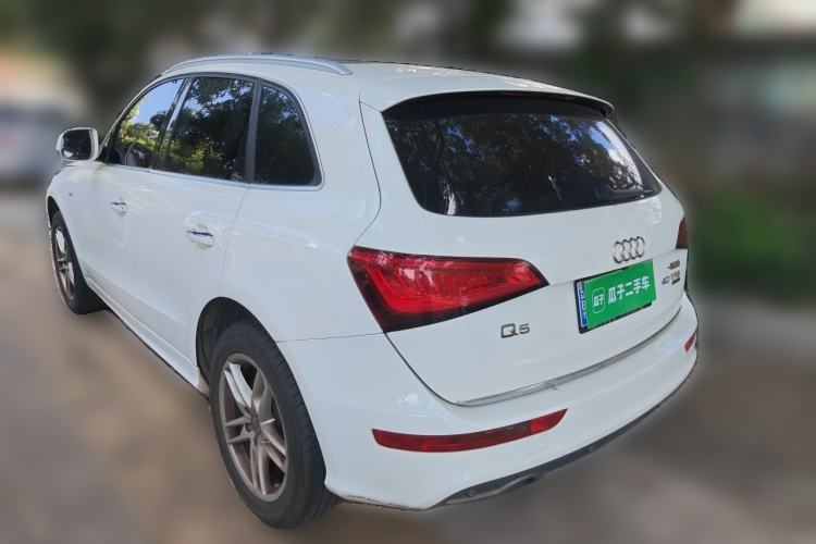 Used Audi Q5 2018 Collector's Edition 40 TFSI Technology Model Rear Left 45 Deg