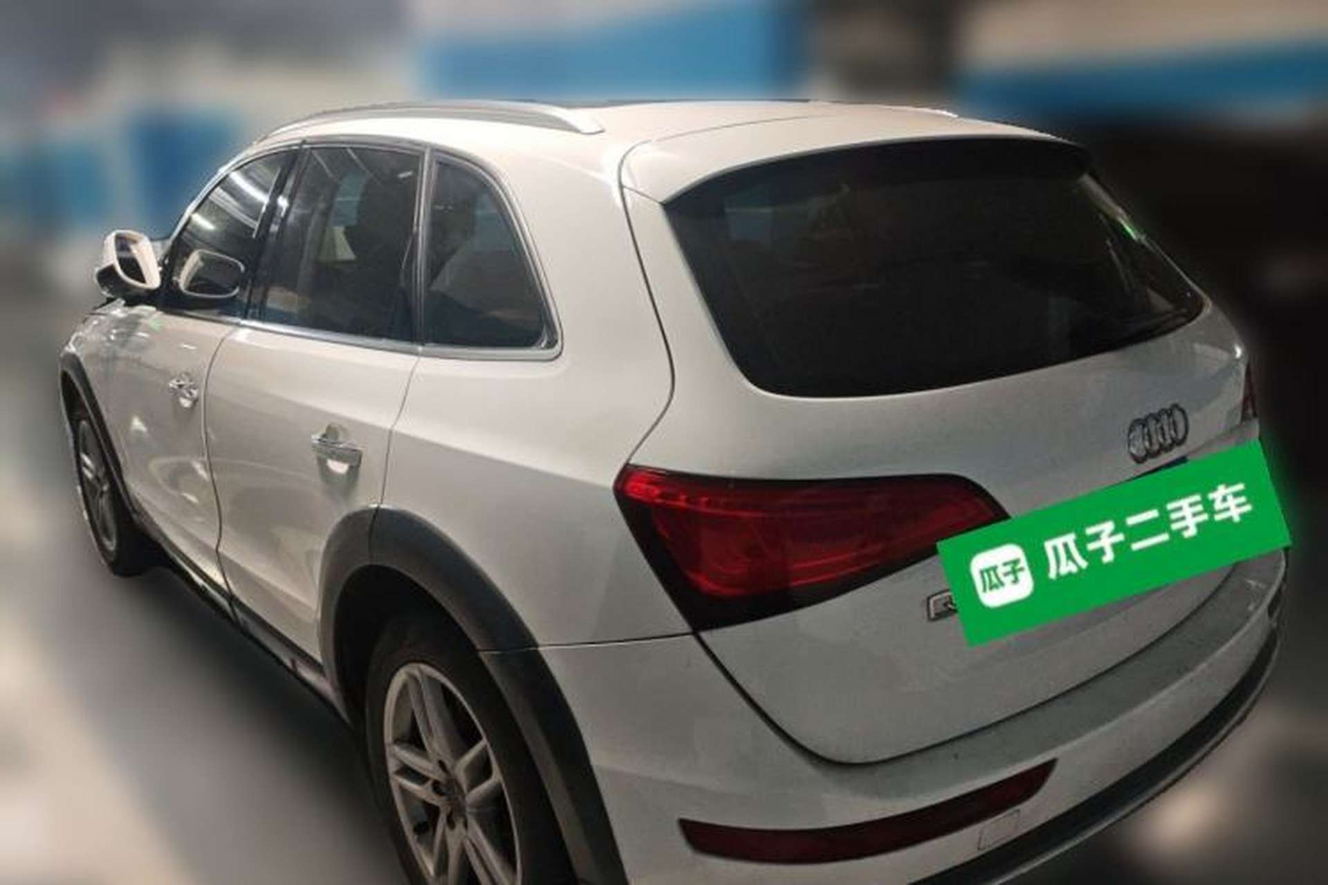 Used Audi Q5 2018 Collector's Edition 40 TFSI Technology Model Rear Left 45 Deg