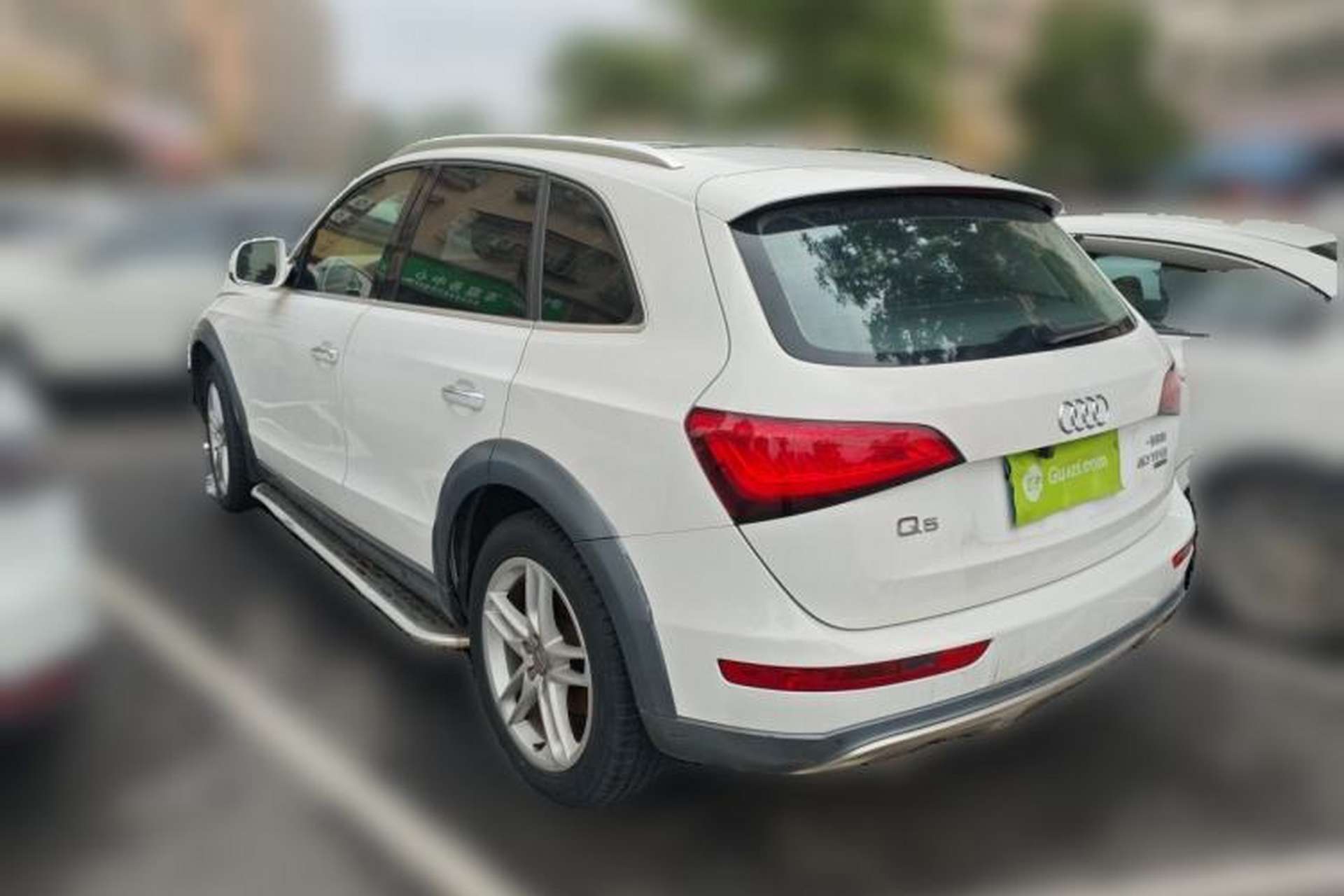 Used Audi Q5 2018 Collector's Edition 40 TFSI Technology Model Rear Left 45 Deg