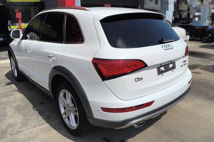 Used Audi Q5 2018 Collector's Edition 40 TFSI Technology Model Rear Left 45 Deg