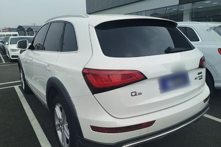 Used Audi Q5 2018 Collector's Edition 40 TFSI Technology Model Rear Left 45 Deg