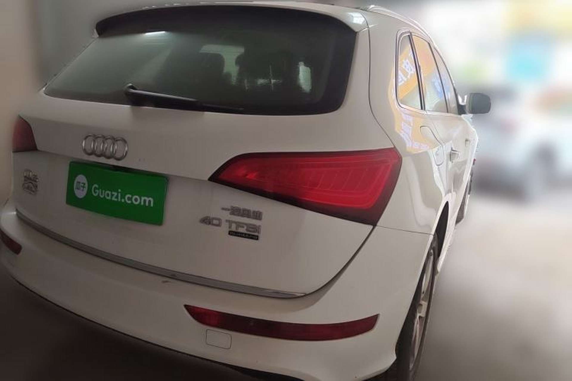 Used Audi Q5 2018 Collector's Edition 40 TFSI Ambition Model Rear Right 45 Deg