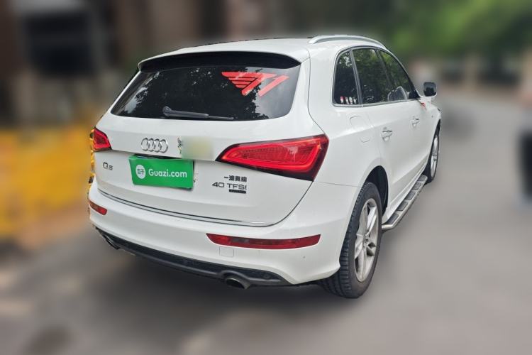 Used Audi Q5 2018 Collector's Edition 40 TFSI Technology Model Rear Right 45 Deg