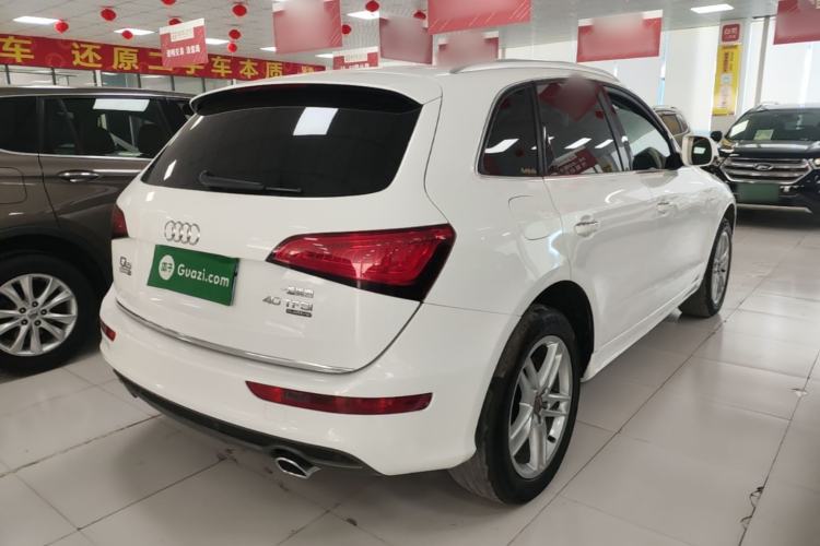 Used Audi Q5 2018 Collector's Edition 40 TFSI Technology Model Rear Right 45 Deg