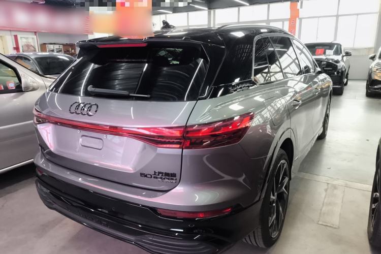 Used Audi Q5 e-tron 2022 50 e-tron quattro edition one Artistic Collection Edition Rear Right 45 Deg