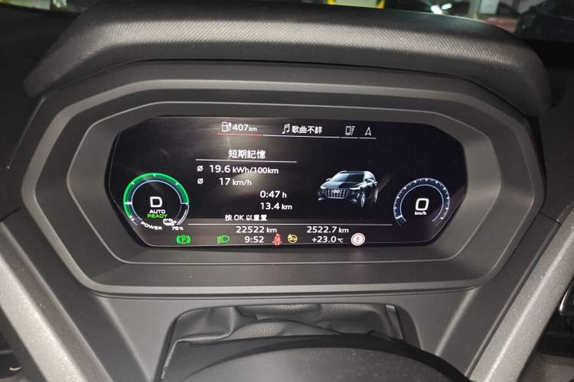 Used Audi Q5 e-tron 2022 40 e-tron Starlight Edition Mech Kit Instrument Cluster