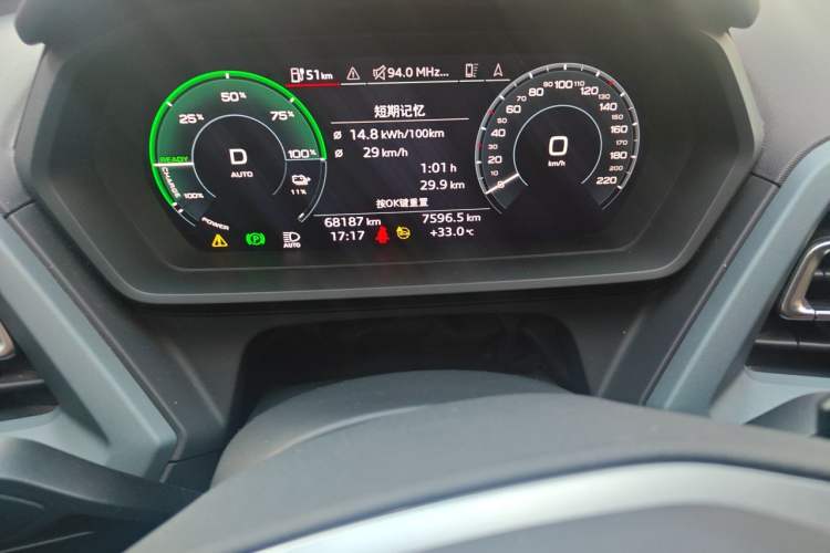 Used Audi Q5 e-tron 2022 40 e-tron Starry Edition Luxury Package Instrument Cluster