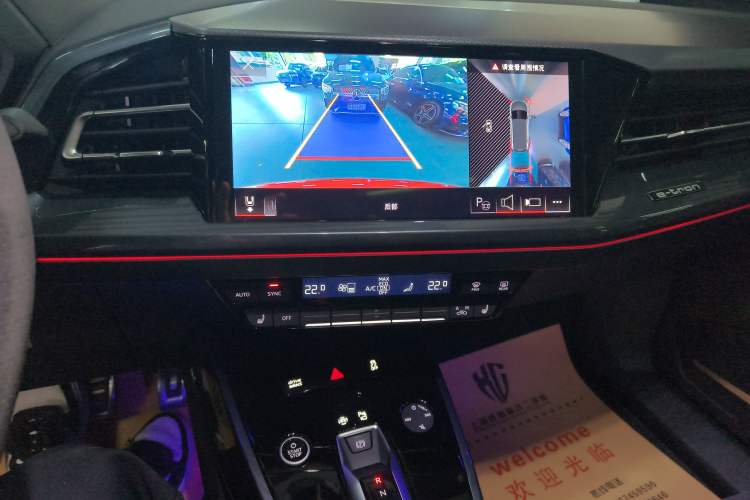 Used Audi Q5 e-tron 2022 50 e-tron quattro edition one Artistic Collection Edition Audio And AC Panel