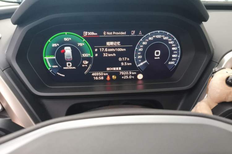 Used Audi Q5 e-tron 2022 40 e-tron Starry Edition Luxury Package Instrument Cluster