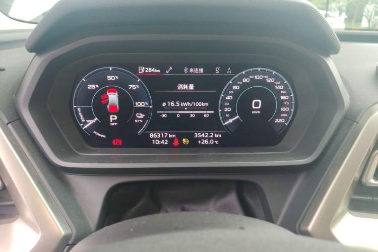 Used Audi Q5 e-tron 2022 40 e-tron Starry Edition Luxury Package Instrument Cluster