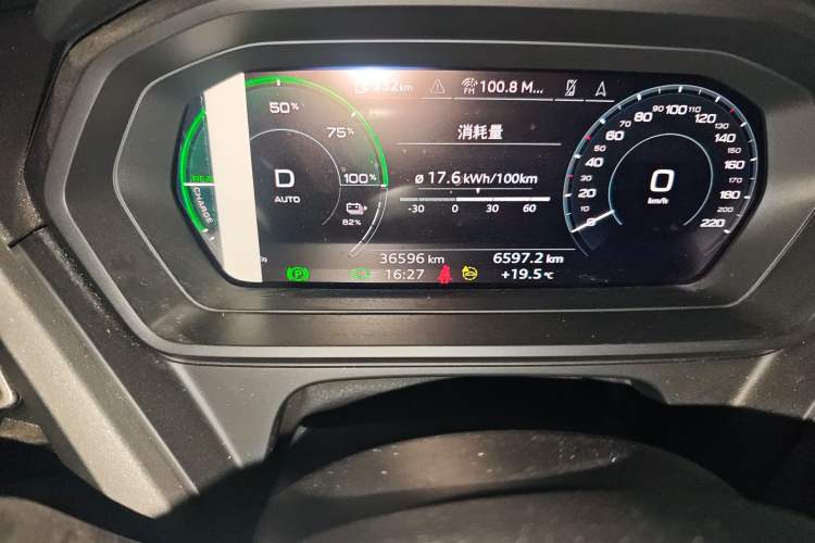 Used Audi Q5 e-tron 2023 40 e-tron Shining Edition Mecha Kit Odometer Close Up