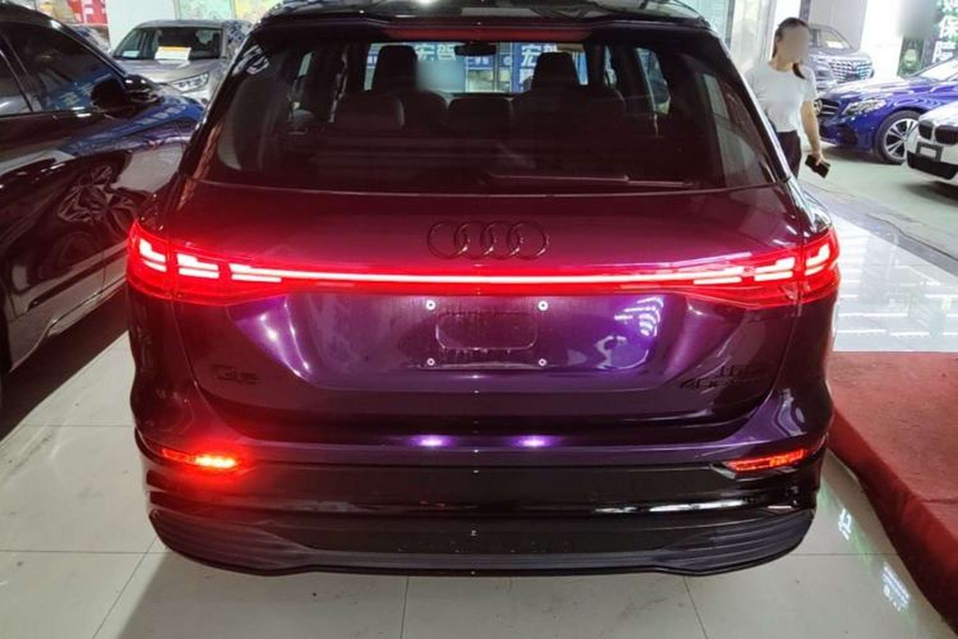 Used Audi Q5 e-tron 2023 40 e-tron Shining Edition Brocade Suit Rear
