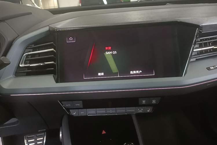 Used Audi Q5 e-tron 2023 40 e-tron Starry Edition Luxury Package Audio And AC Panel