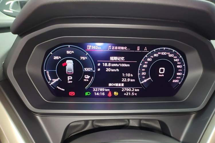 Used Audi Q5 e-tron 2023 40 e-tron Starry Edition Luxury Package Instrument Cluster
