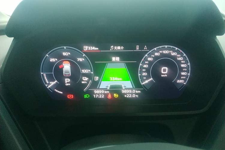 Used Audi Q5 e-tron 2023 40 e-tron Starry Edition Luxury Package Instrument Cluster