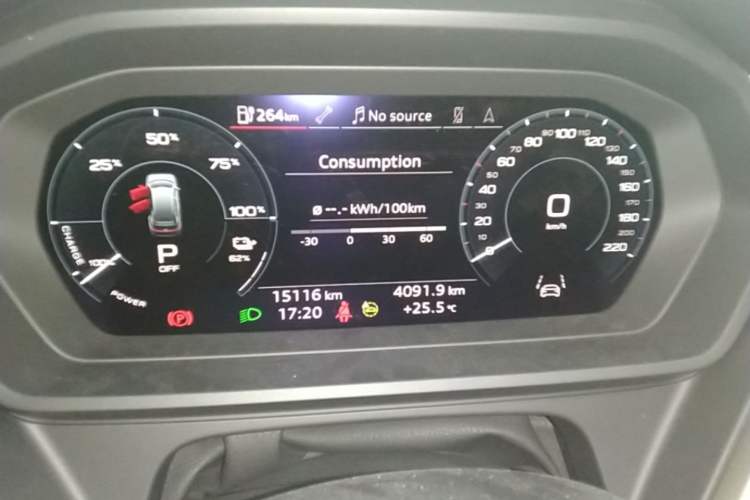 Used Audi Q5 e-tron 2023 40 e-tron Starry Edition Luxury Package Instrument Cluster