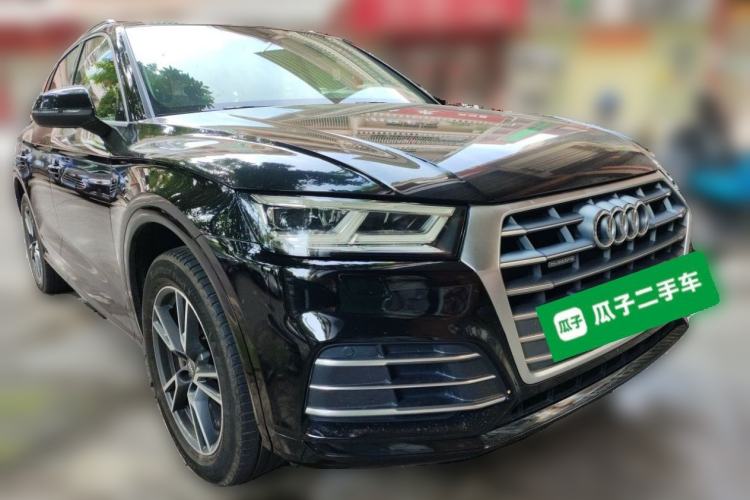 Used Audi Q5L 2018 45 TFSI Prestige Fashion Edition China VI Emission Standard Front Right 45 Deg