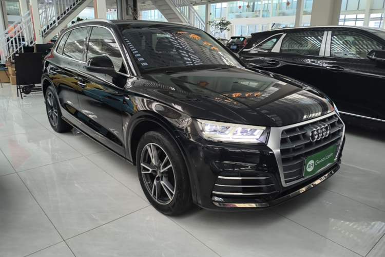 Used Audi Q5L 2018 45 TFSI Prestige Fashion Edition China VI Emission Standard Front Right 45 Deg