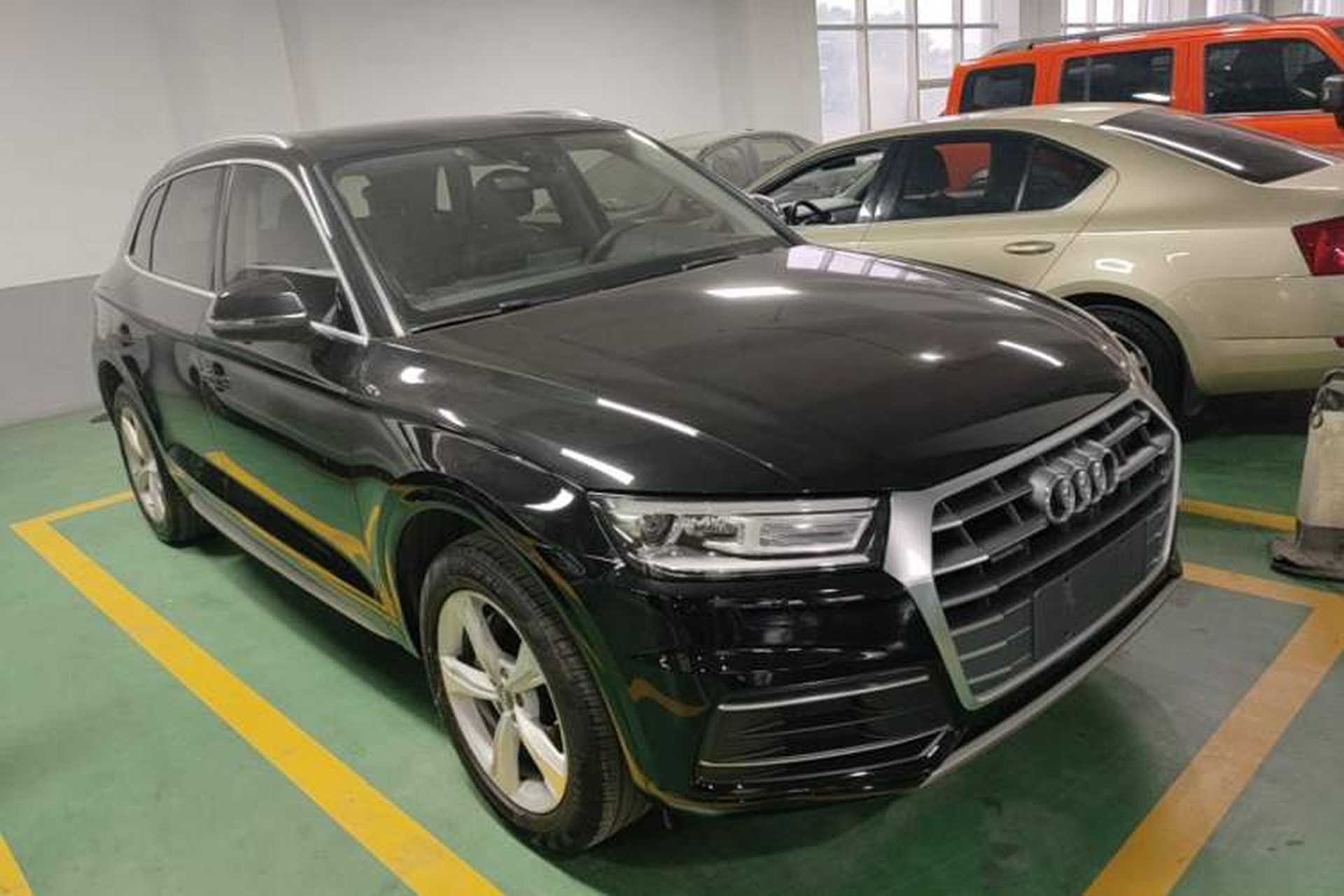 Used Audi Q5L 2018 40 TFSI Prestige Edition China VI Emission Standard Front Right 45 Deg