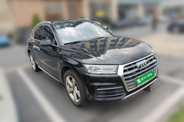Used Audi Q5L 2018 40 TFSI Prestige Edition China VI Emission Standard Front Right 45 Deg