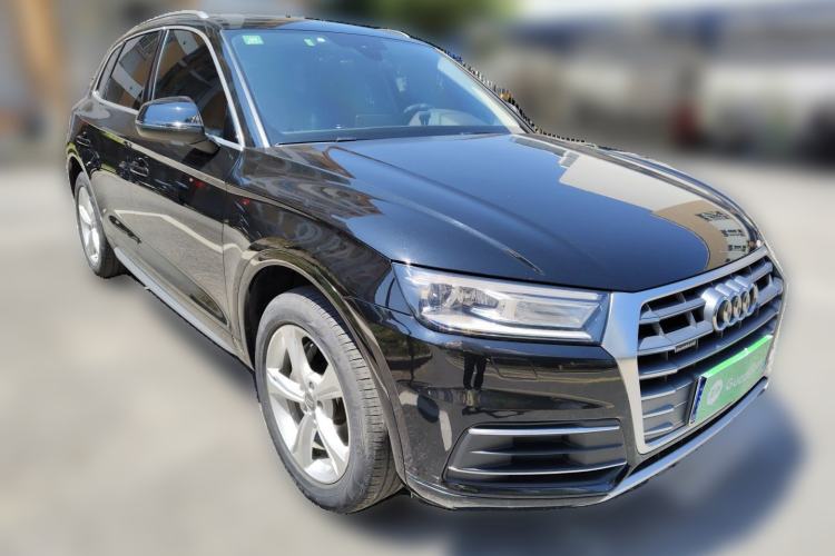 Used Audi Q5L 2018 40 TFSI Prestige Edition China VI Emission Standard Front Right 45 Deg